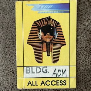 Z’Z Top Backstage Pass